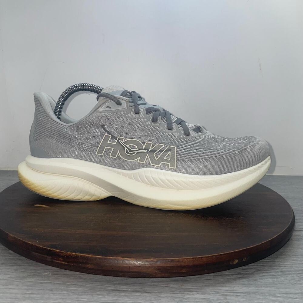 Hoka One One HOKA Mach 6 Shoes Sneakers 1147790 SLBS Stardust Men's Size 9.5 D